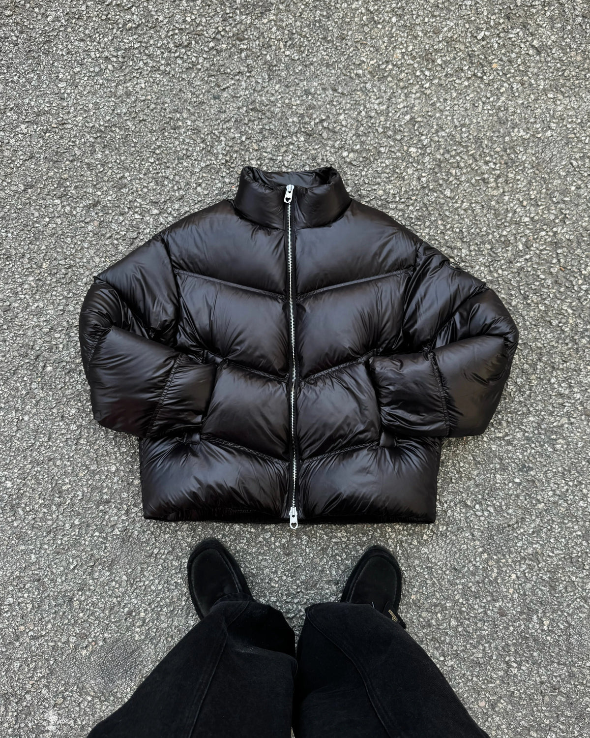 Real Down Og Puffer Jacket Black