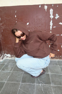 Origins Hoodie Brown