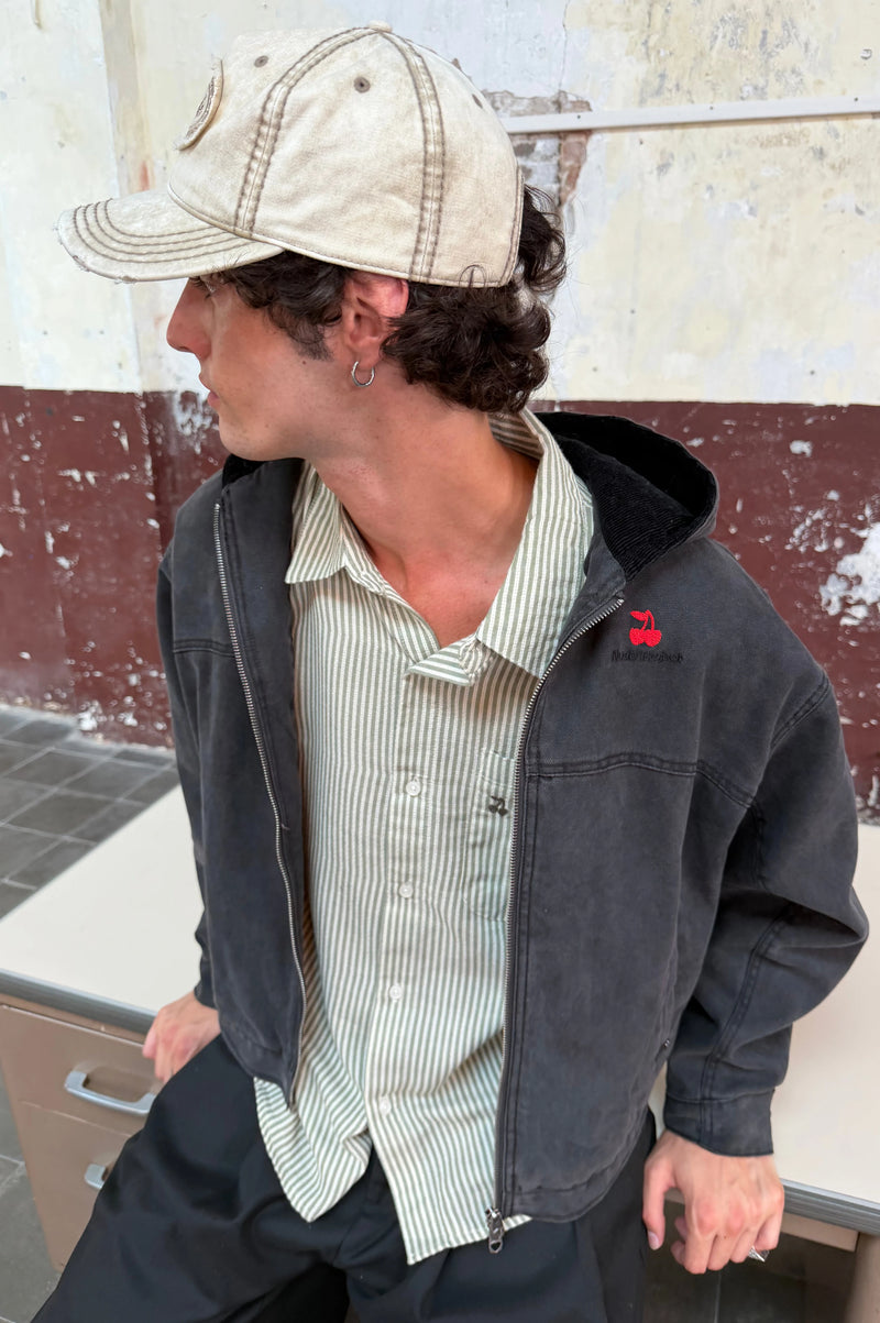 Worker Jacket Canvas Ash