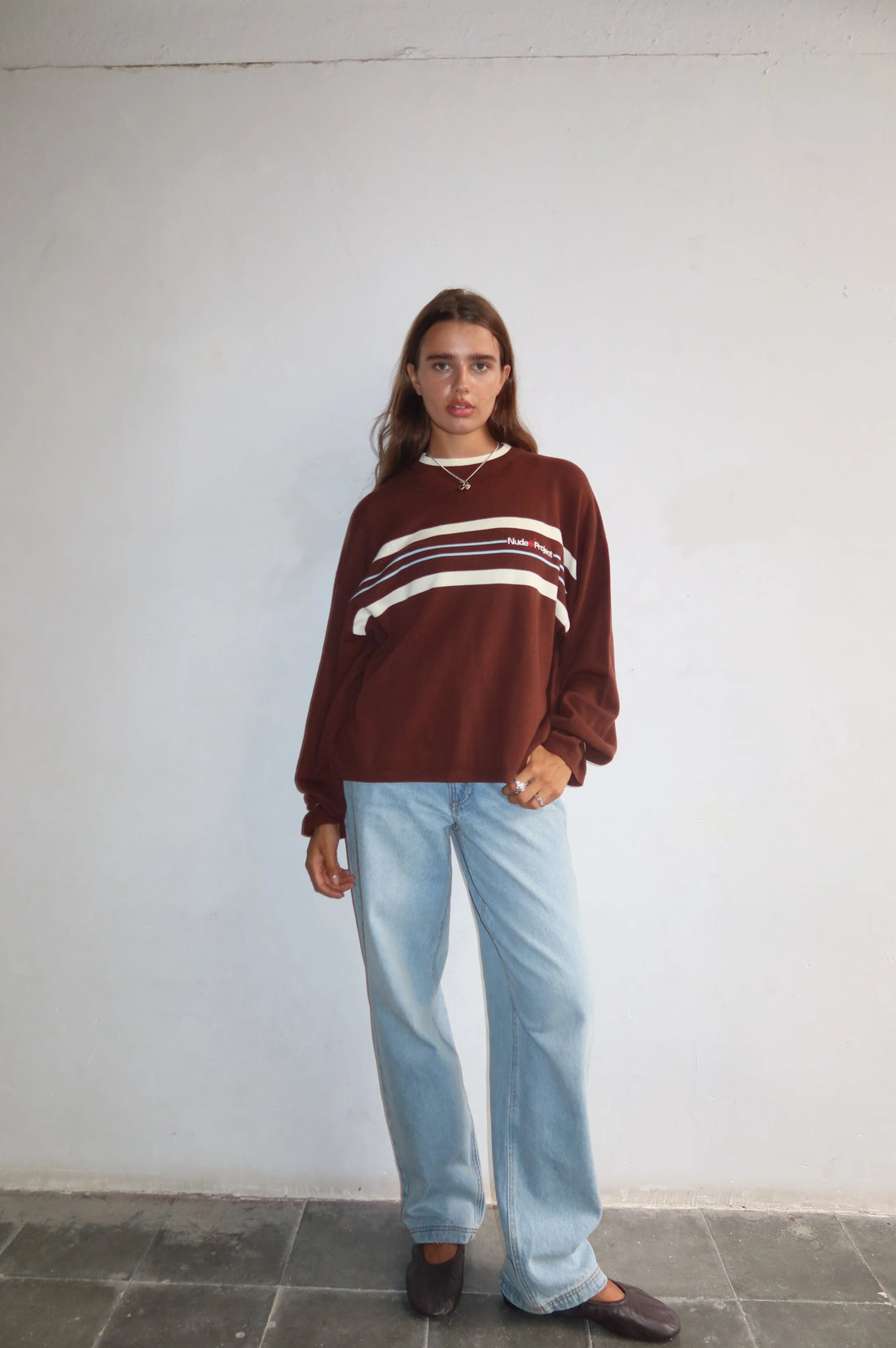 Smith Knit Sweater Brown