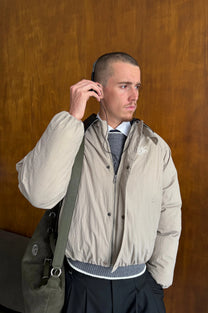 The Freelancer Bomber Jacket Beige