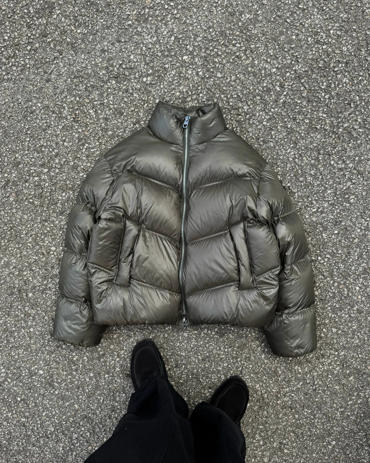 Real Down Og Puffer Jacket Green