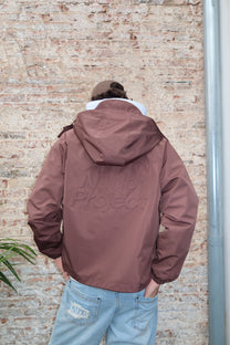 Windbreaker Jacket Brown
