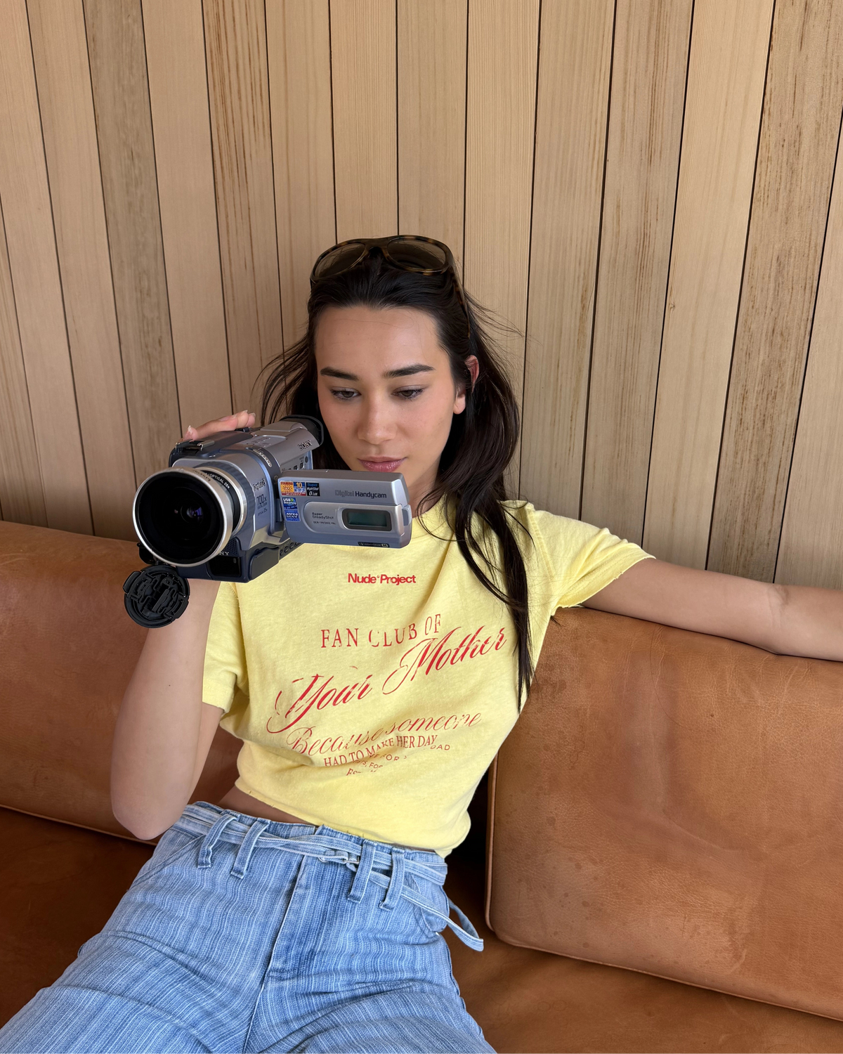 Idol Slim Tee Yellow