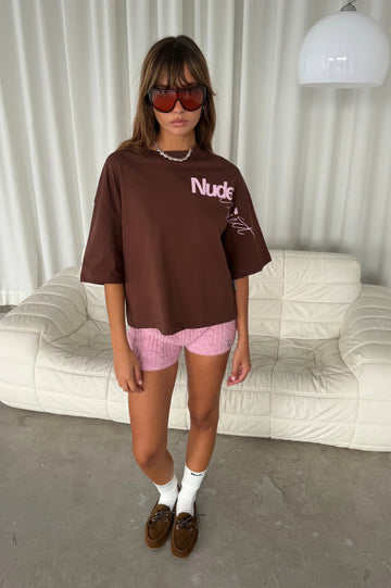 Love Wins Tee Brown