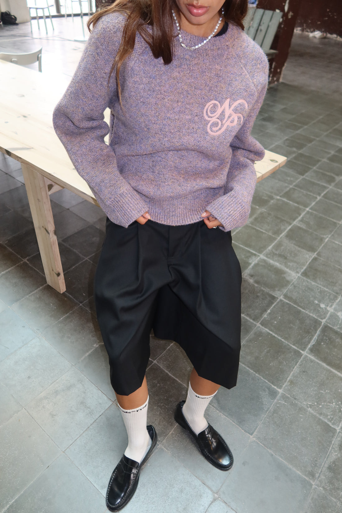 Le Marais Knit Sweater Pink