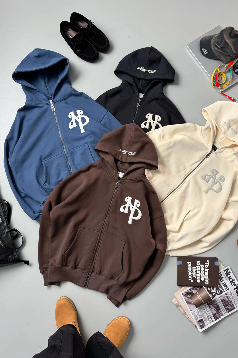 Kill Bill Zip-Up Hoodie Ash