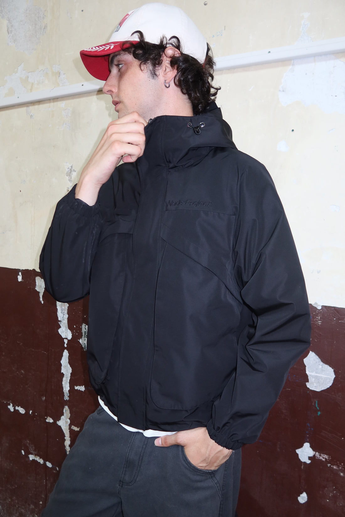 Windbreaker Jacket Black