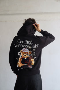 Winner Hoodie Black