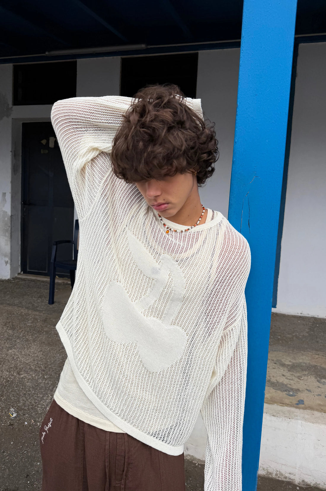 Cerise Knit Sweater