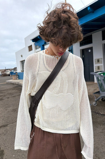 Cerise Knit Sweater