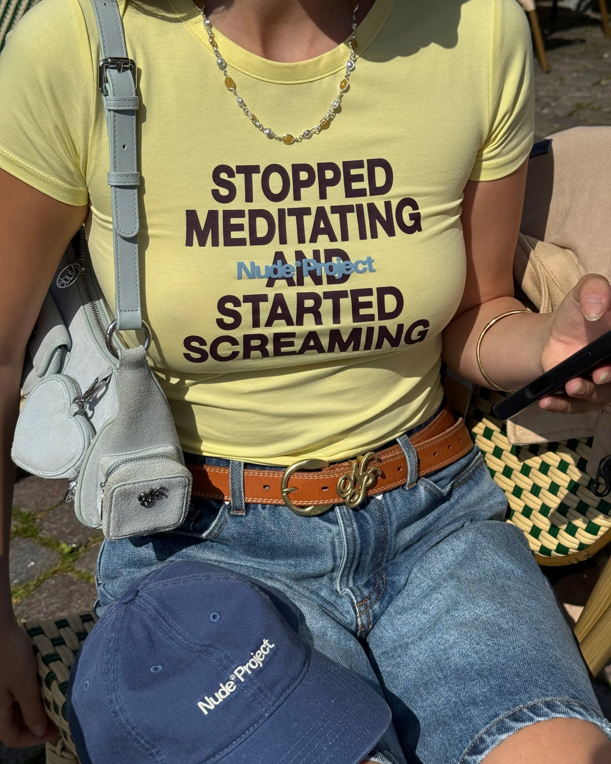 Routine Baby Tee Yellow