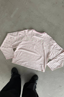 Sailor Long-Sleeve Tee Pink