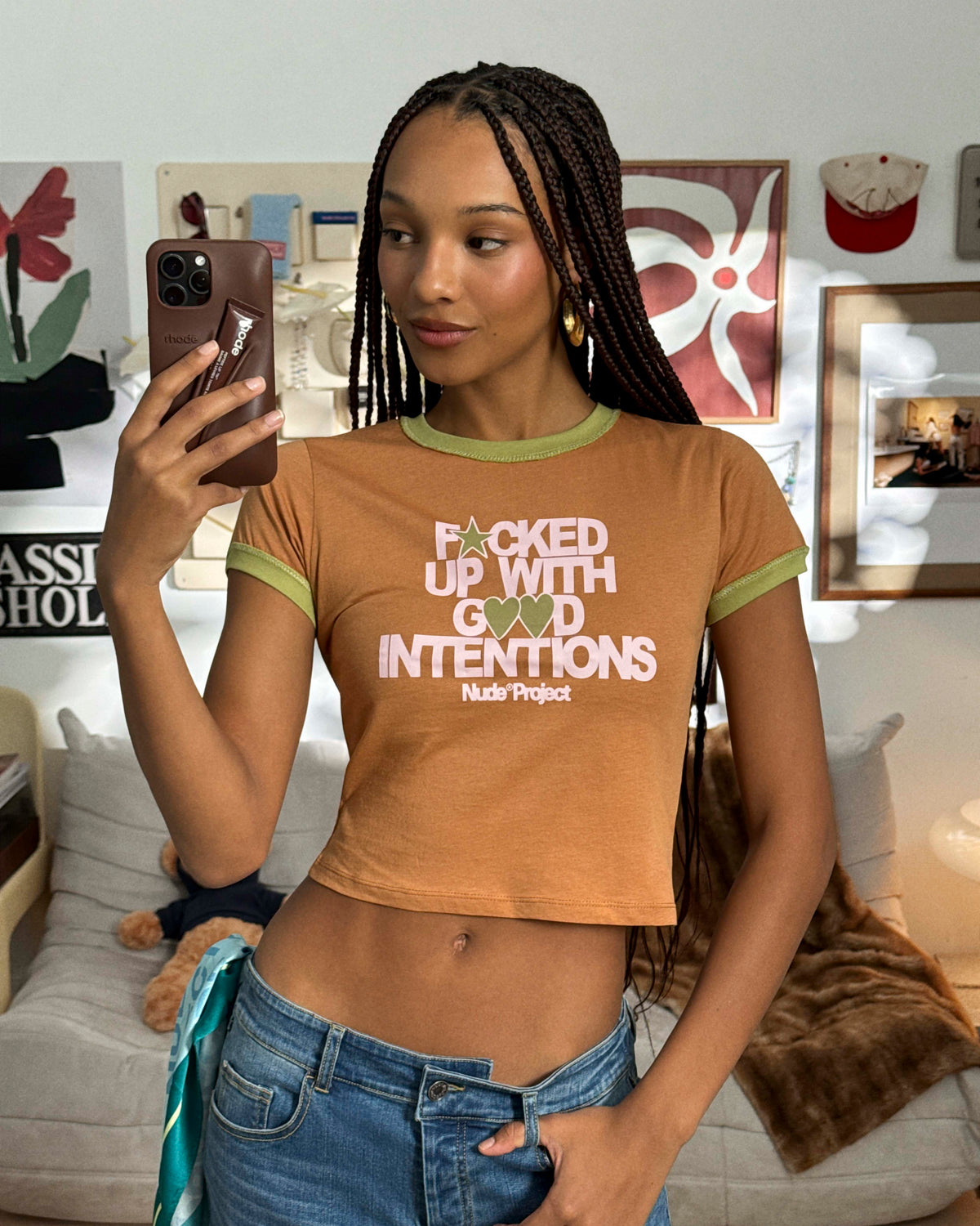 Still Fucked Up* Top Brown