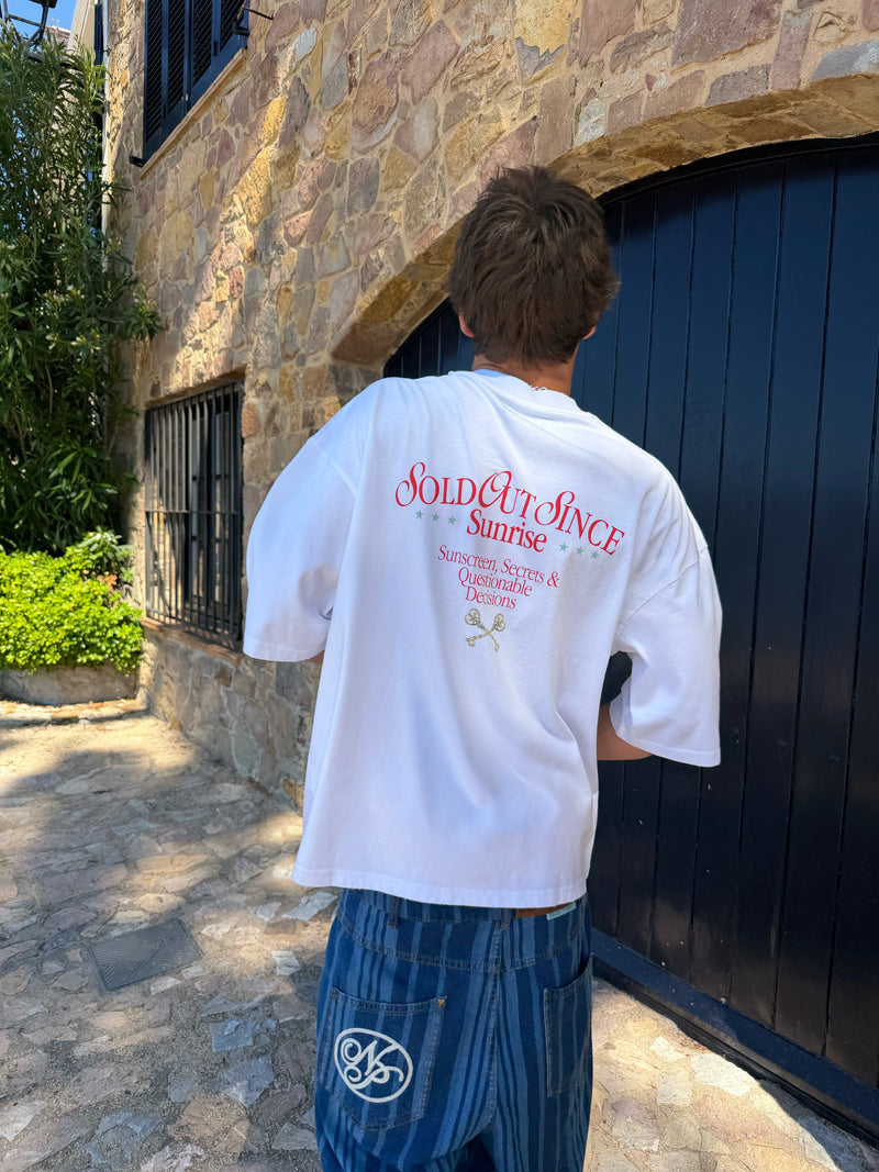 Mansion Key Tee White