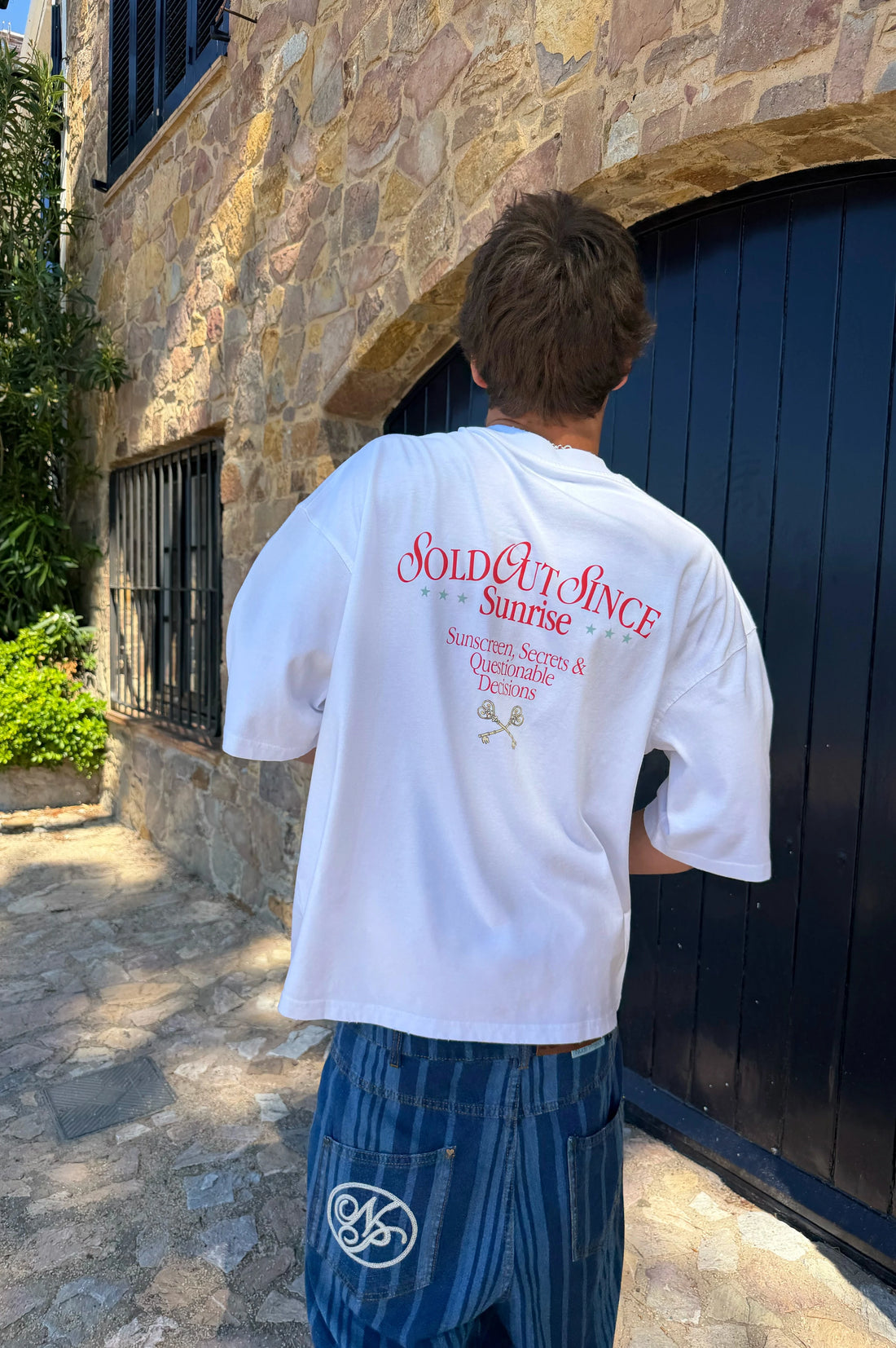 Mansion Key Tee White