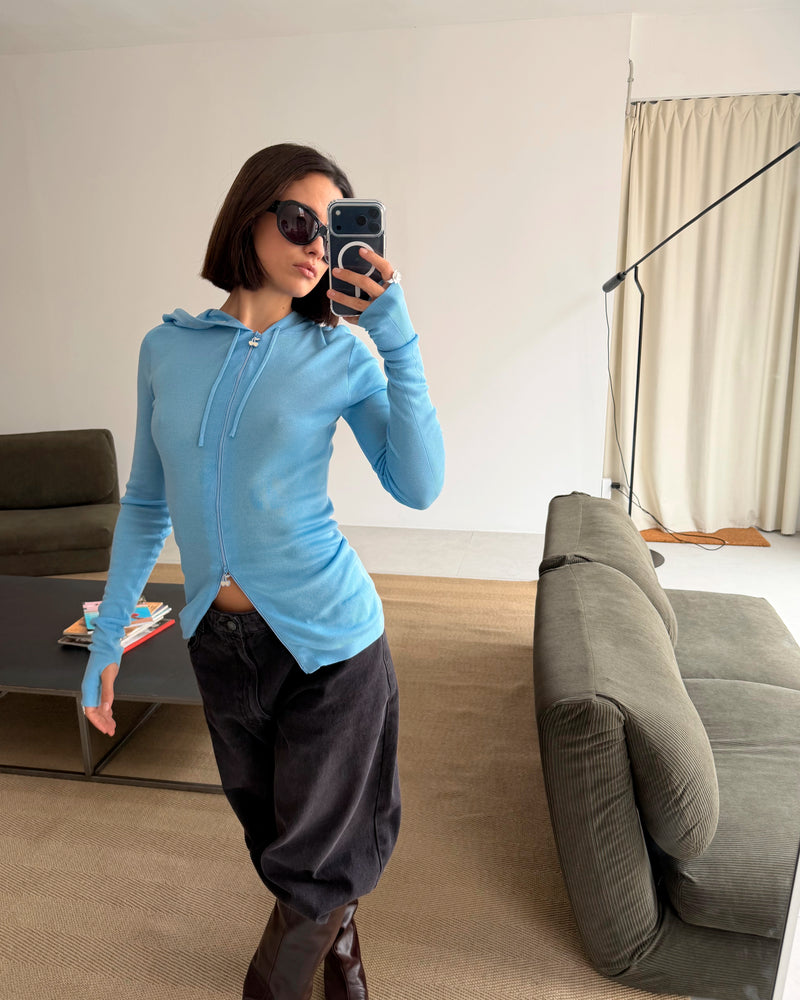 Celeste Knit Full-Zip Hoodie