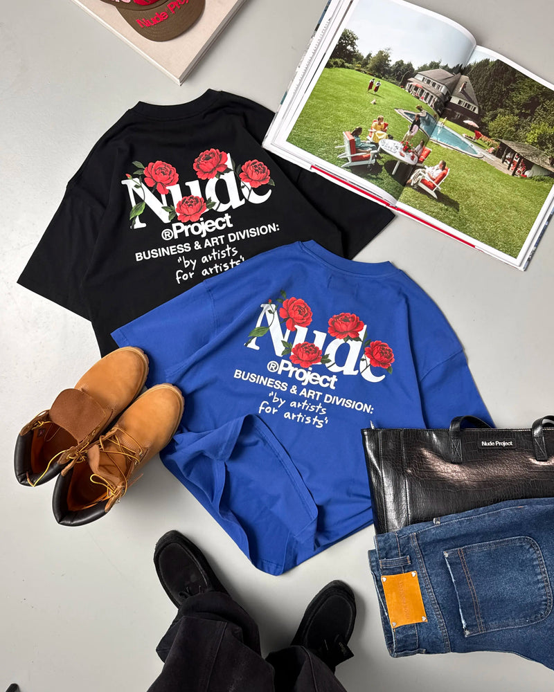 Play With Logo Tee Blue