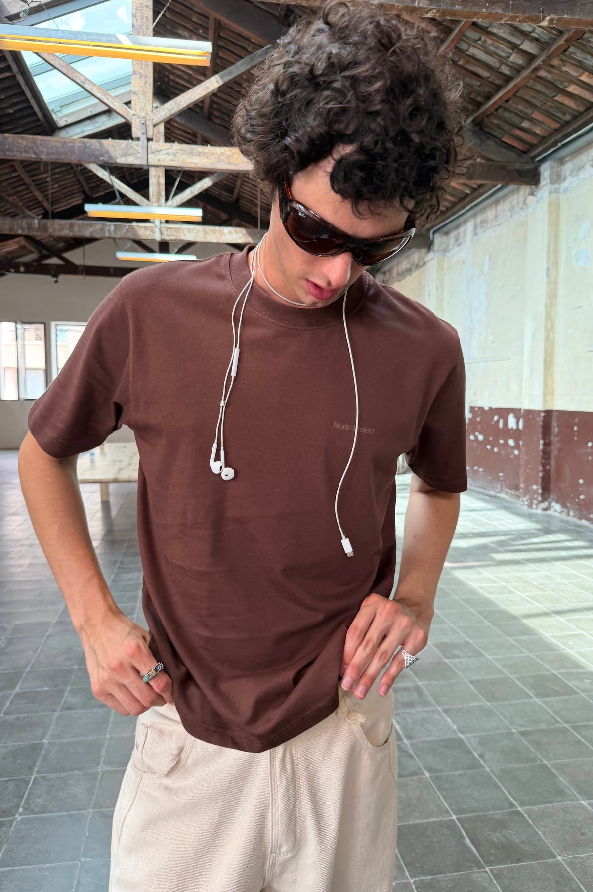 Origins Tee Brown