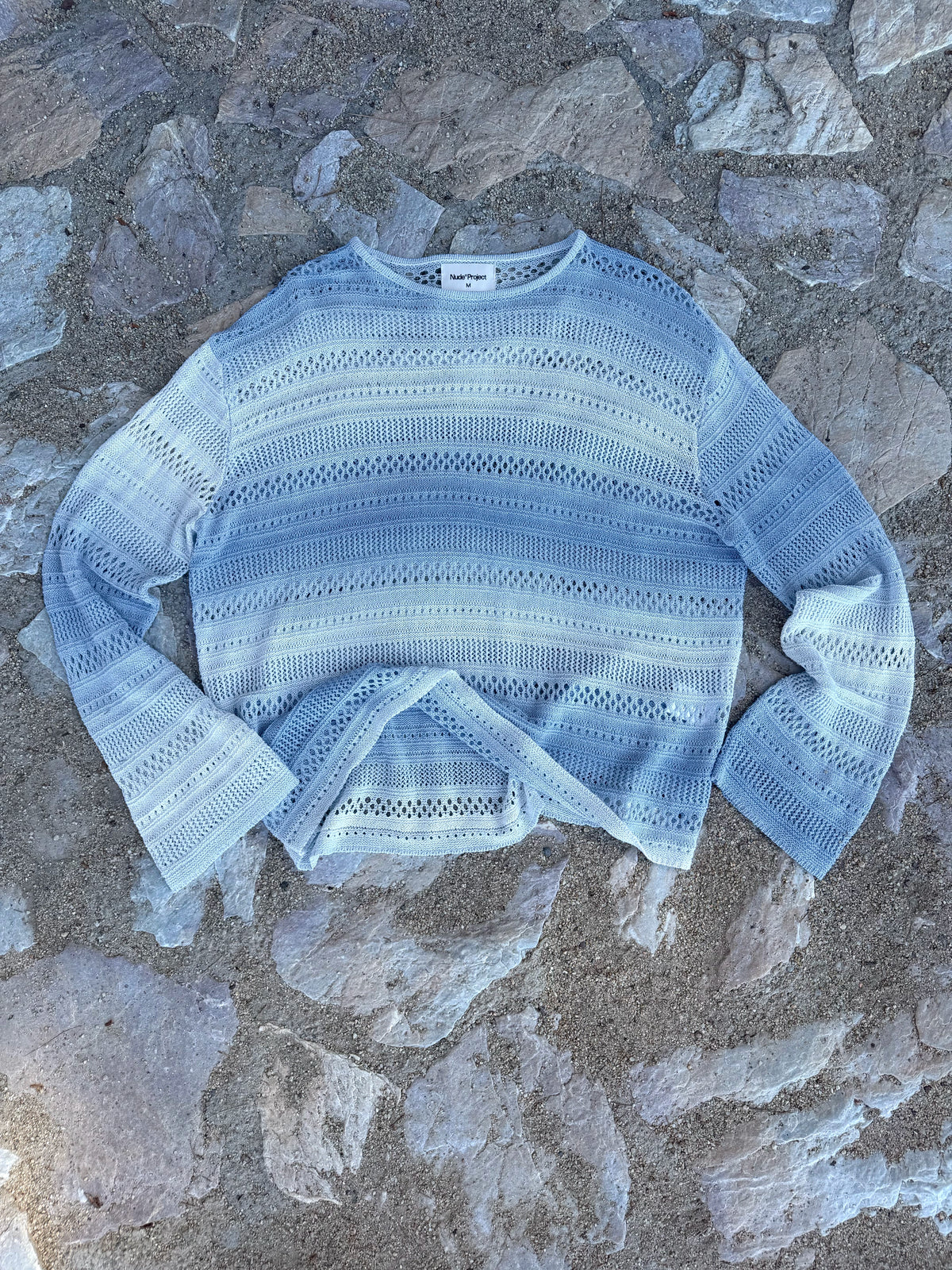 Es Vedra Knit Sweater Blue