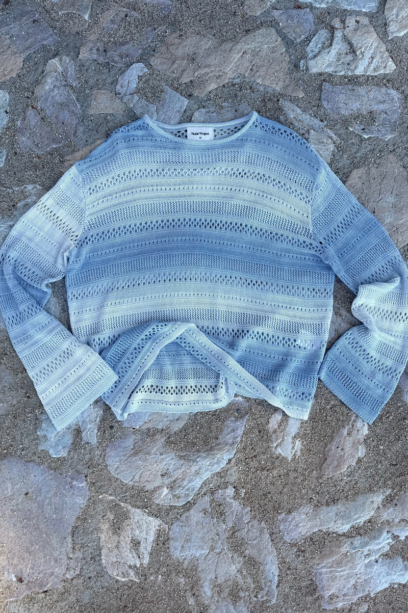 Es Vedra Knit Sweater Blue