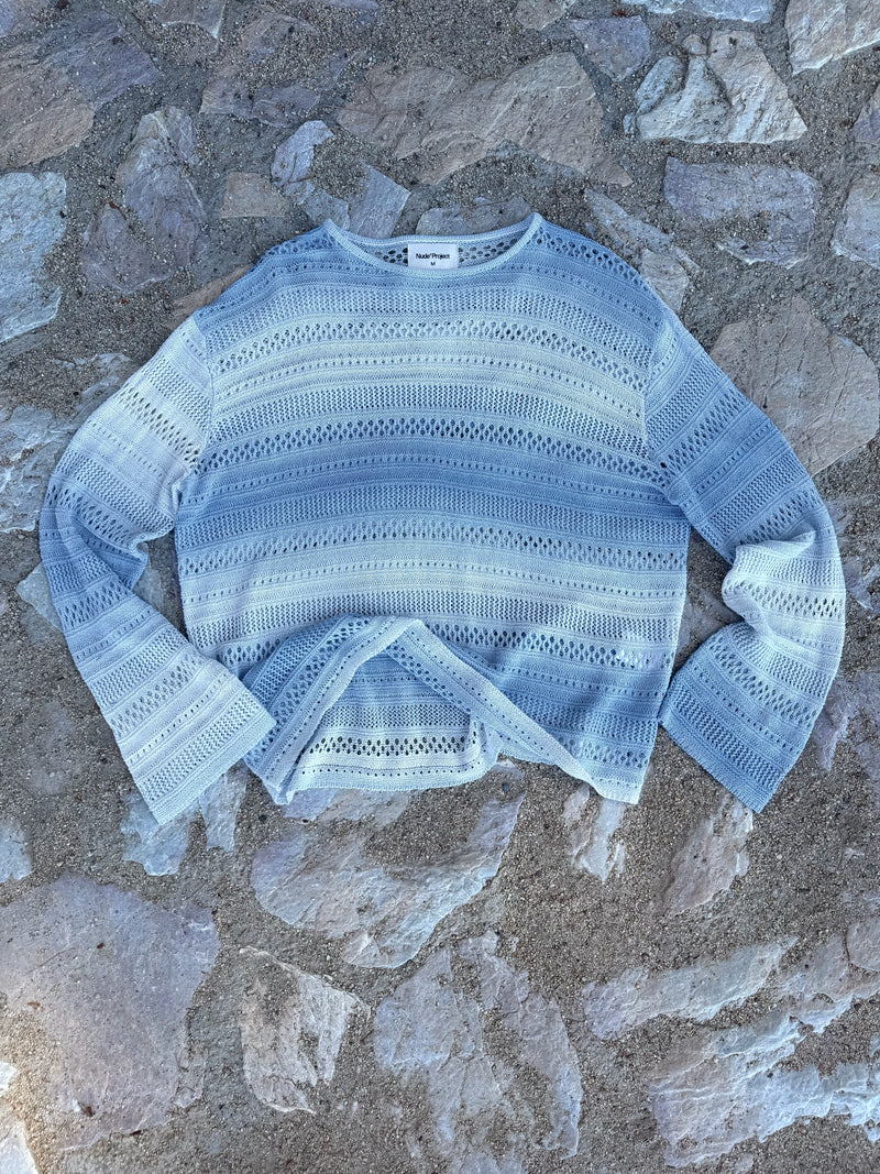 Es Vedra Knit Sweater Blue