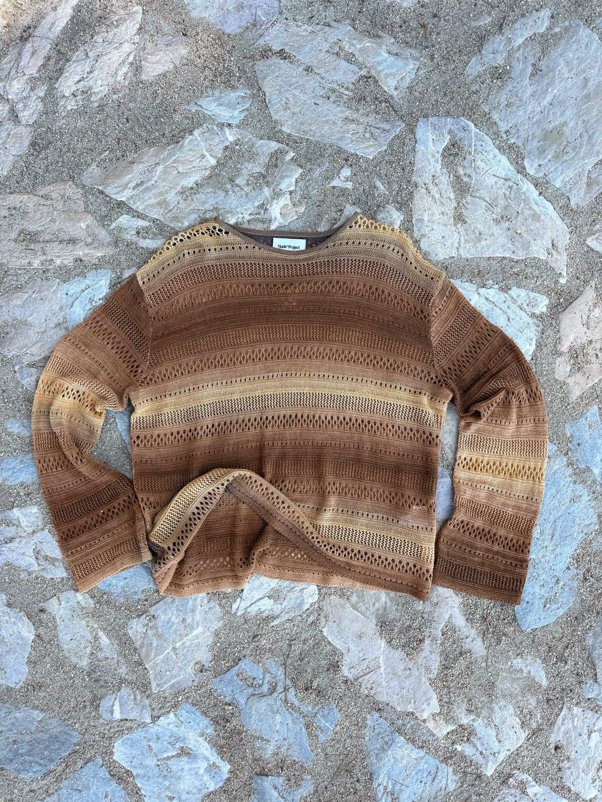 Es Vedra Knit Sweater Brown