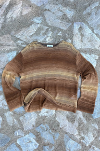 Es Vedra Knit Sweater Brown