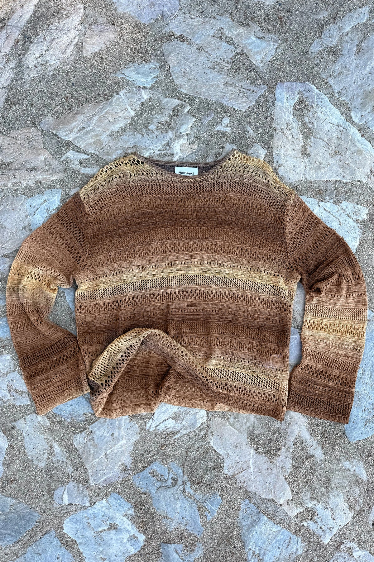 Es Vedra Knit Sweater Brown