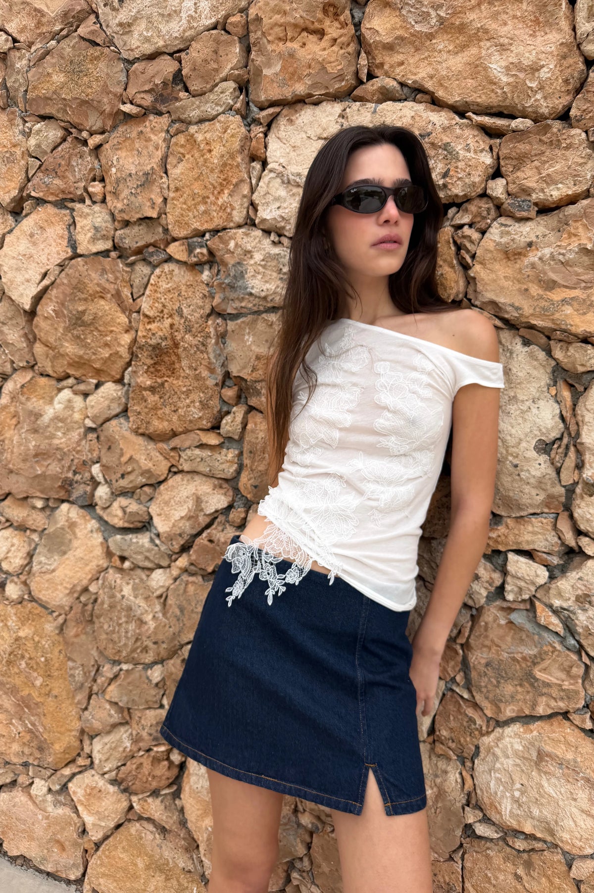Flower Lace Top