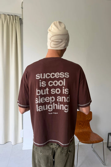 Success Tee Brown