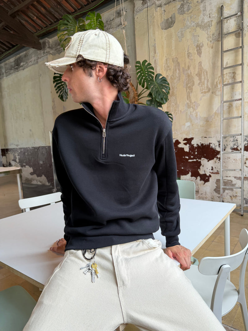 Origins Quarter-Zip Black