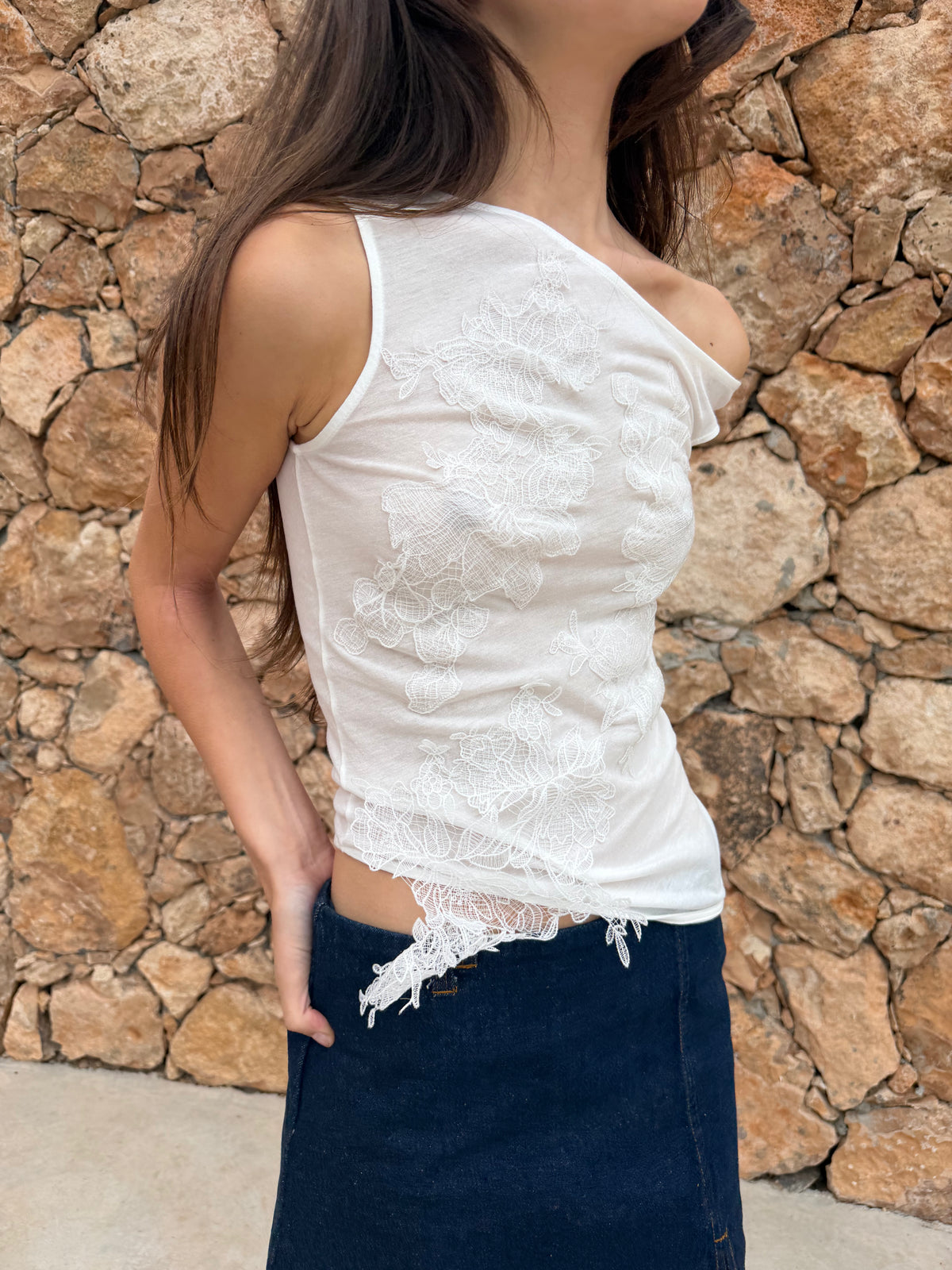 Flower Lace Top