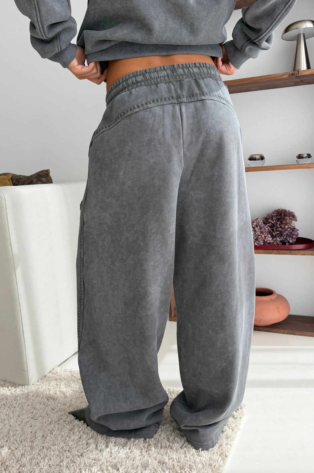 Solid Sweatpants Ash