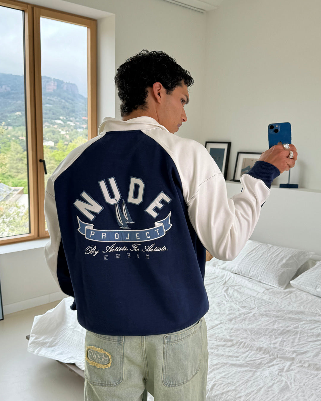 INTERLOCK CAPTAIN QUARTER ZIP