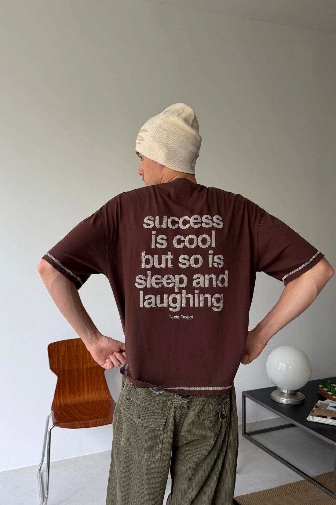 Success Tee Brown