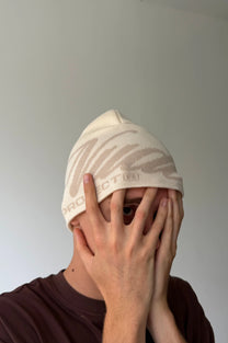 Prime Condom Beanie Ivory