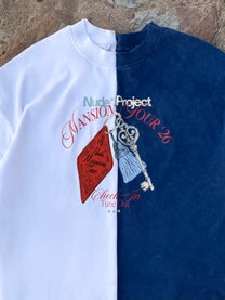 Mansion Key Tee Navy