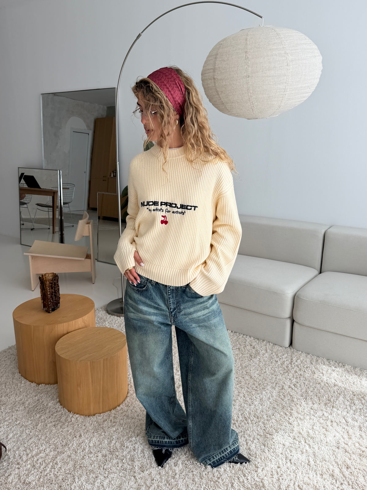 Old Baggy Jeans Acid Dirty Wash