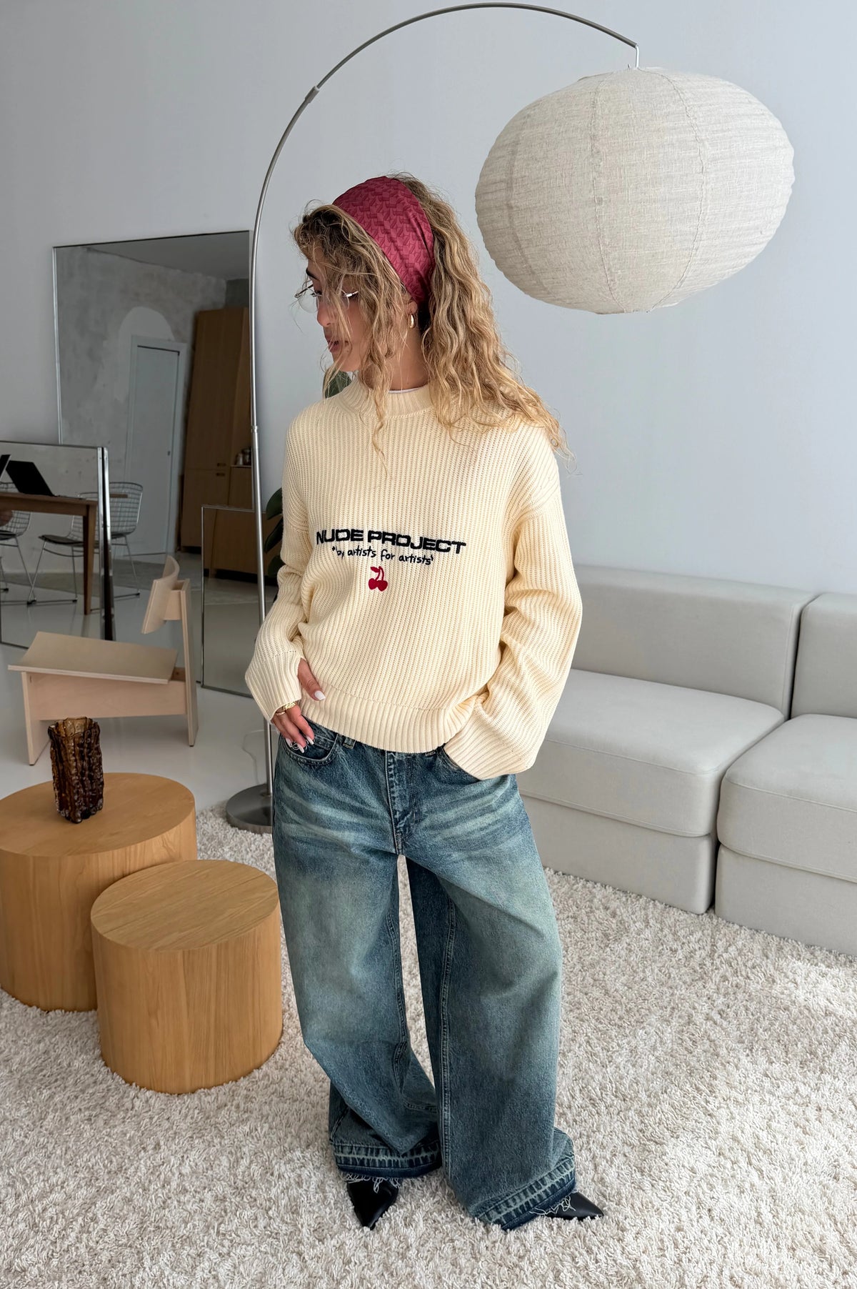 Old Baggy Jeans Acid Dirty Wash