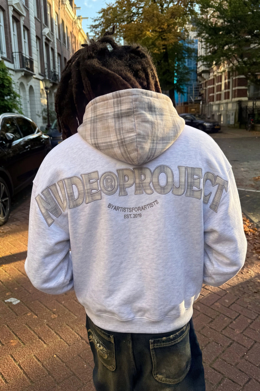 Monster Hoodie Grey