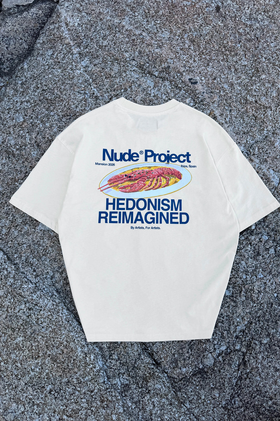 Lobster Tee Marshmallow