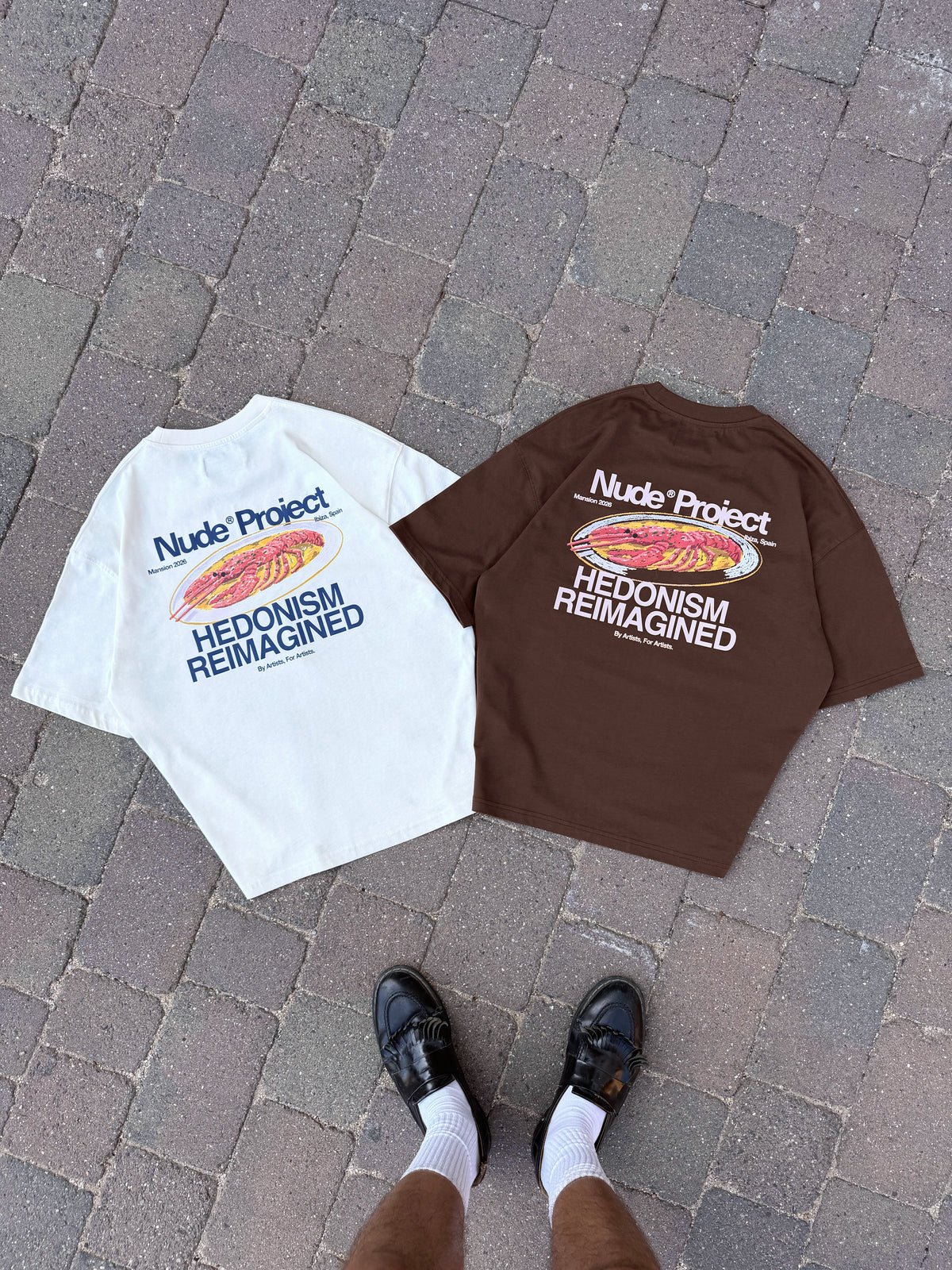 Lobster Tee Marshmallow