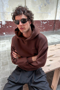 Origins Hoodie Brown