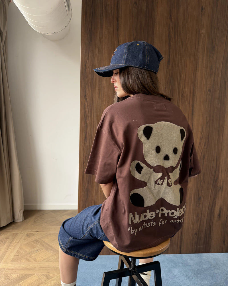 Bear Tee Brown