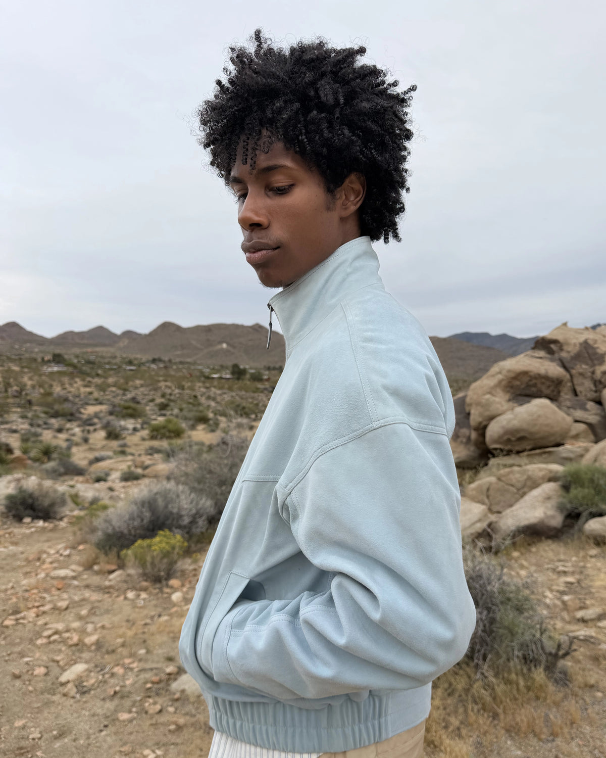 Dadi Genuine Suede Jacket