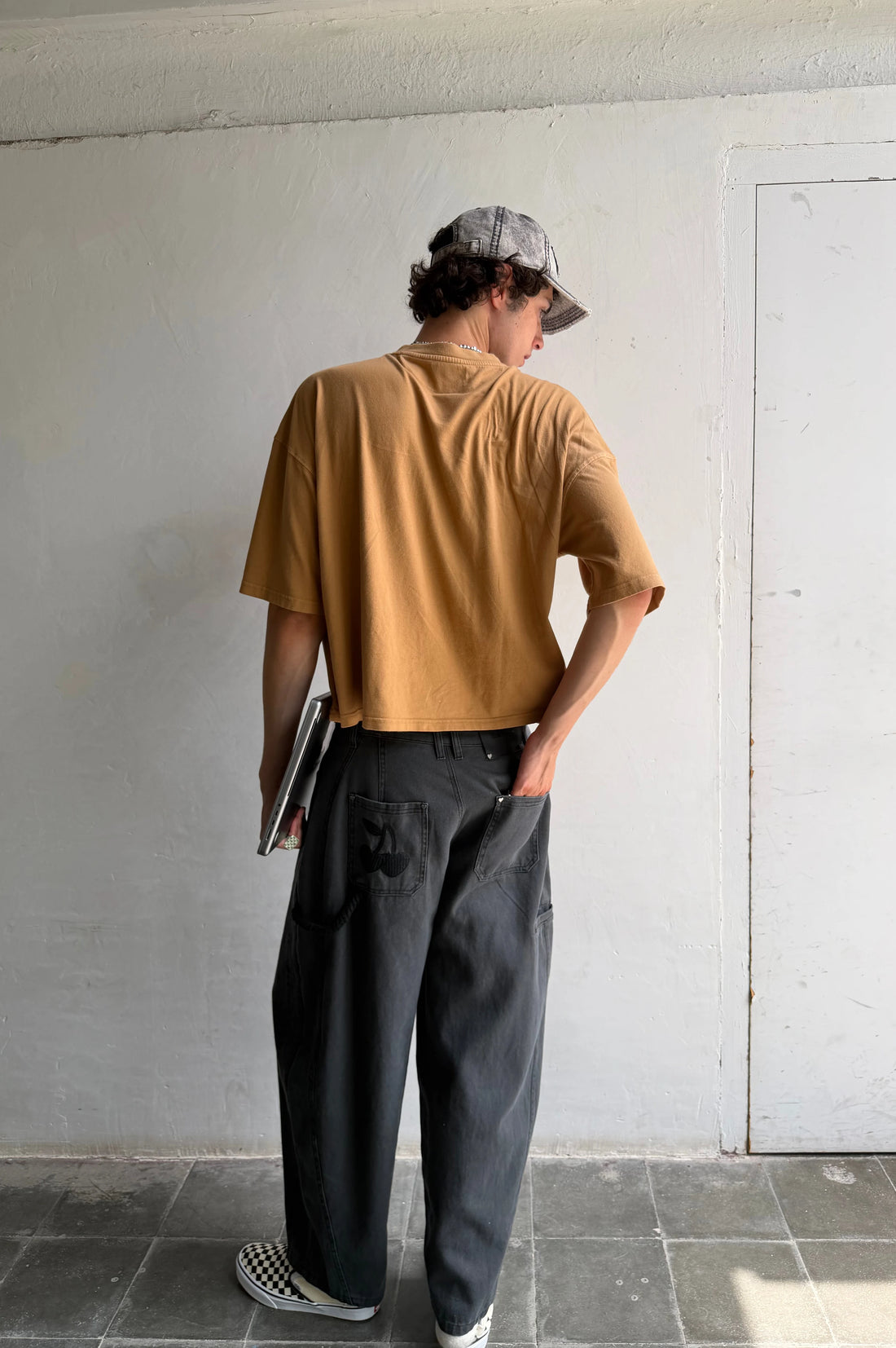 Box Logo Tee Brown