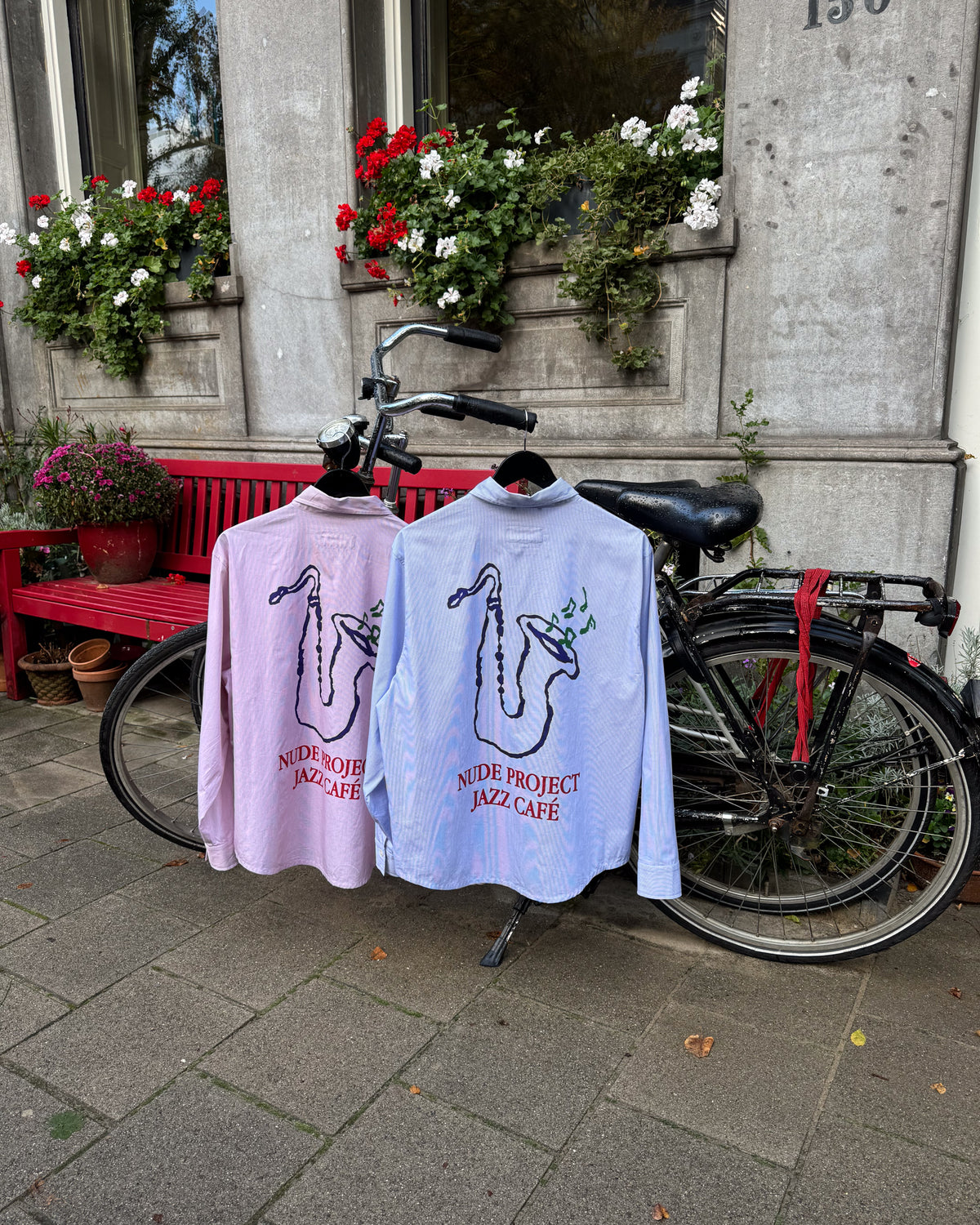 Camisa Jazz Café Roja