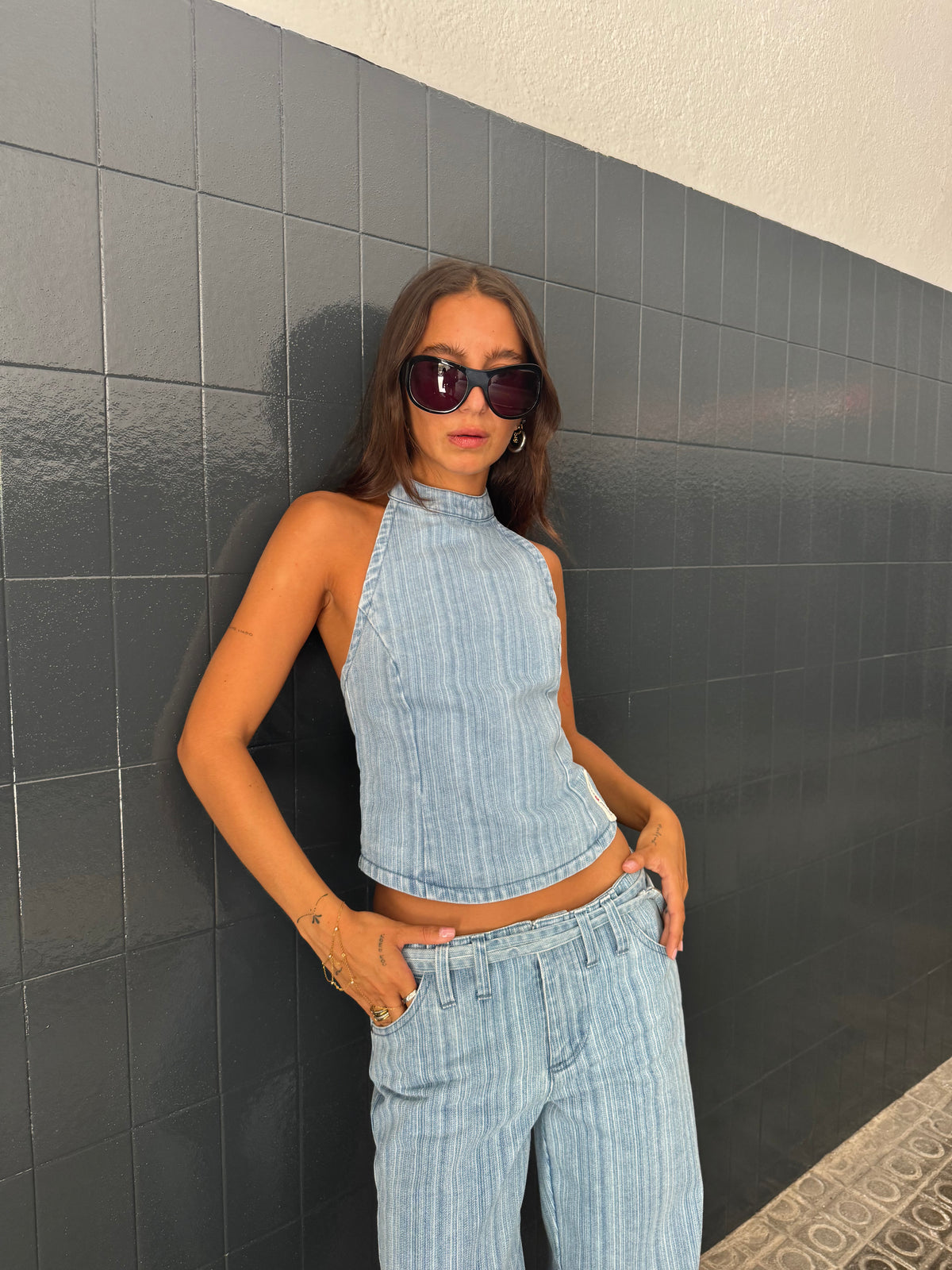 Simona Top Blue
