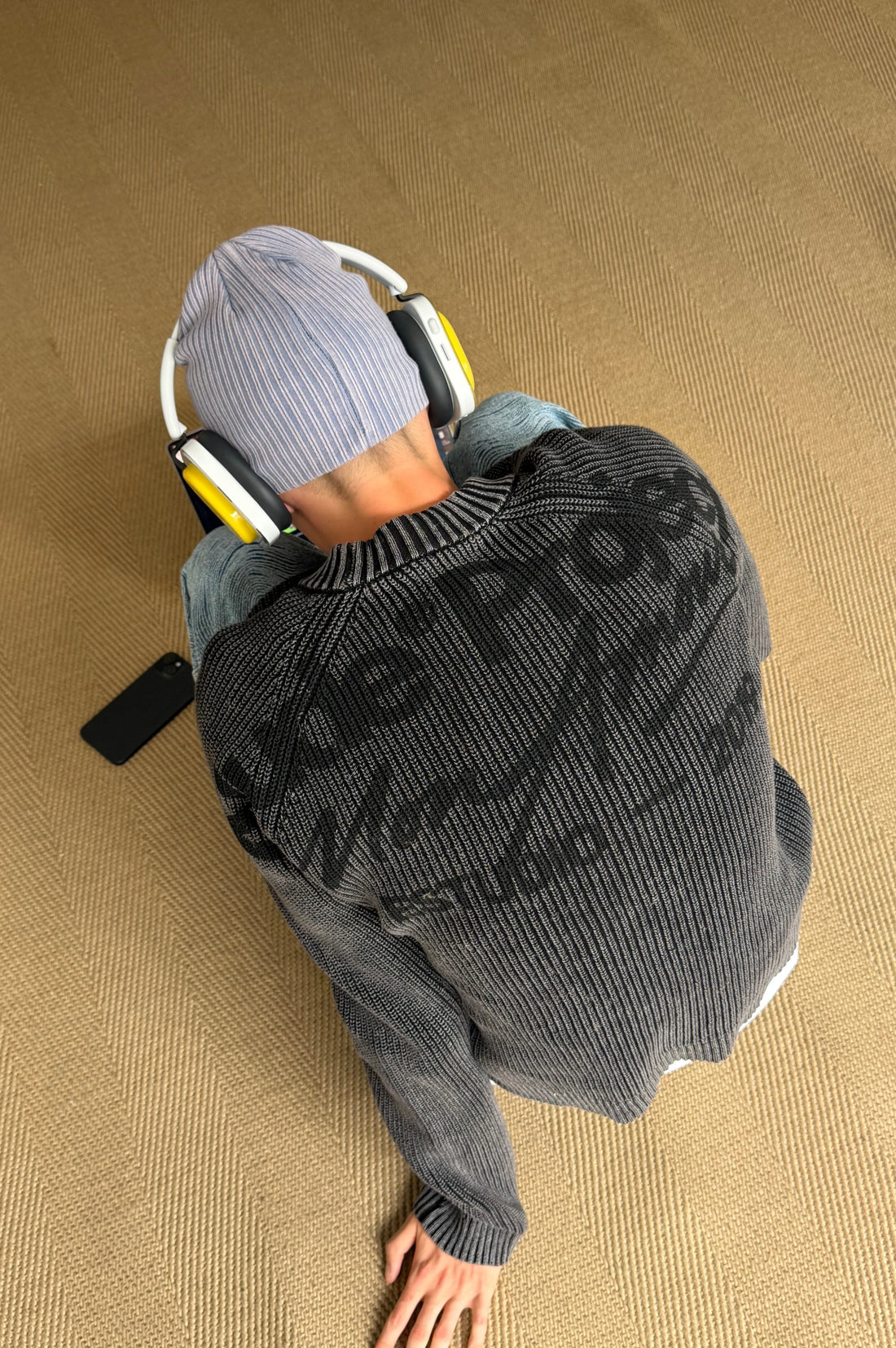 Soju Knit Sweater Ash